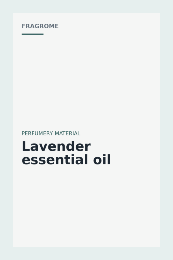 Lavender essential oil Lavender (essential oil)